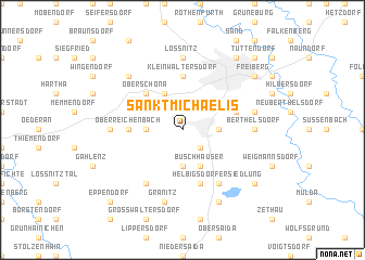 map of Sankt Michaelis