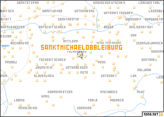 map of Sankt Michael ob Bleiburg