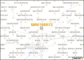 map of Sankt Moritz