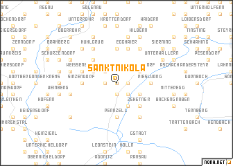 map of Sankt Nikola