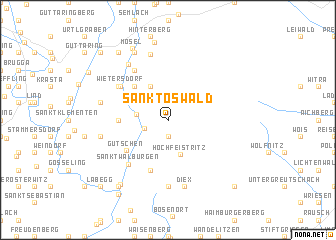 map of Sankt Oswald