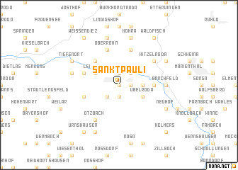 map of Sankt Pauli