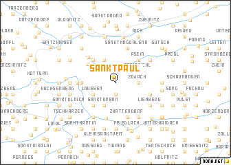 map of Sankt Paul