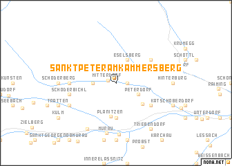 map of Sankt Peter am Kammersberg