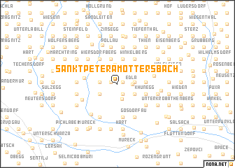 map of Sankt Peter am Ottersbach