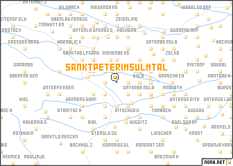 map of Sankt Peter im Sulmtal