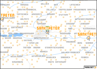 map of Sankt Peter