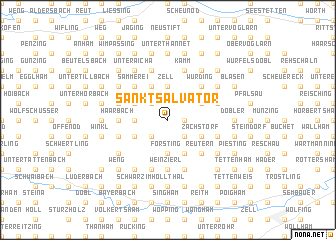 map of Sankt Salvator