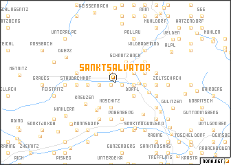 map of Sankt Salvator