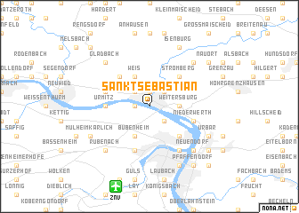 map of Sankt Sebastian