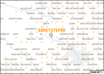 map of Sankt Stefan