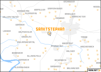 map of Sankt Stephan