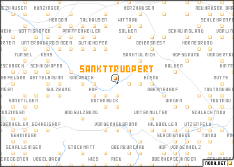 map of Sankt Trudpert