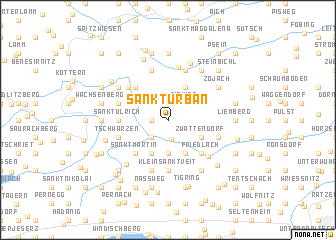 map of Sankt Urban