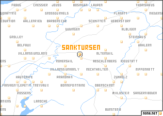 map of Sankt Ursen