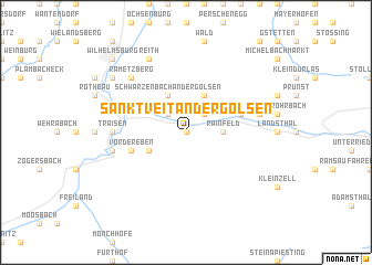 map of Sankt Veit an der Gölsen