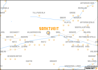 map of Sankt Veit