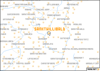 map of Sankt Willibald