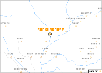 map of Sankubanase