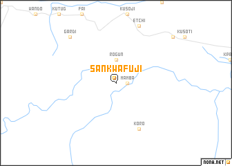 map of Sankwafuji