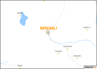 map of Sankwāli