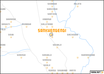 map of Sankwendendi