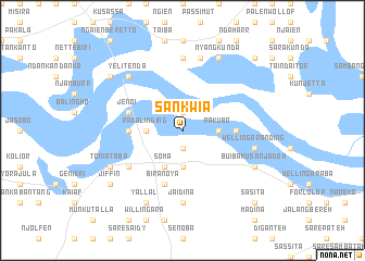 map of Sankwia