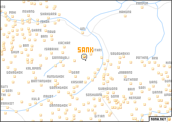 map of Sank