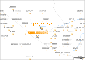 map of Sanlaawaha