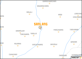 map of Sanlang