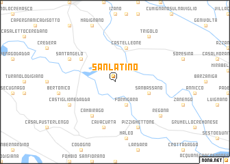 map of San Latino