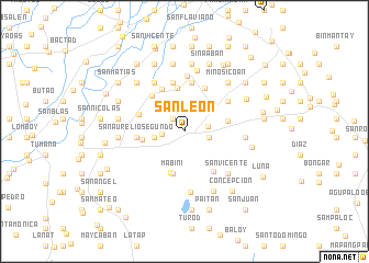 map of San Leon