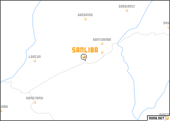 map of Sanliba