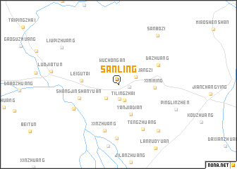 map of Sanling