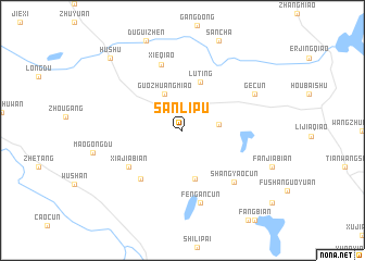 map of Sanlipu