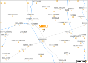map of Sanli