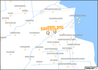 map of Sanlong