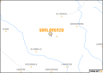 map of San Lorenzo