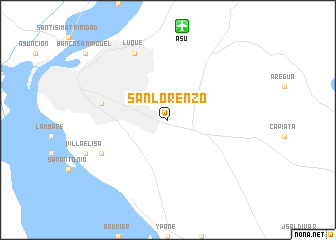 map of San Lorenzo