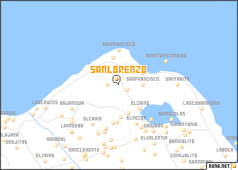 map of San Lorenzo