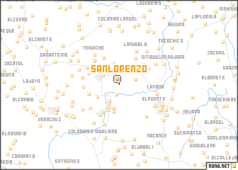 map of San Lorenzo