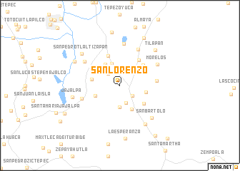 map of San Lorenzo