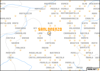 map of San-Lorenzo