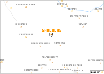 map of San Lucas