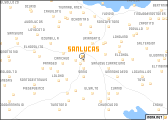 map of San Lucas