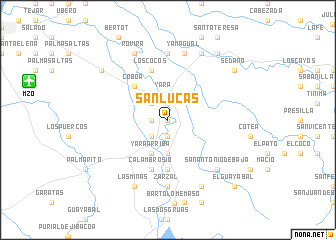 map of San Lucas