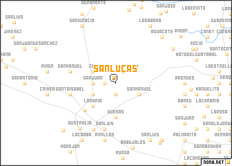 map of San Lucas