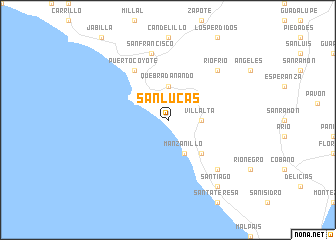 map of San Lucas