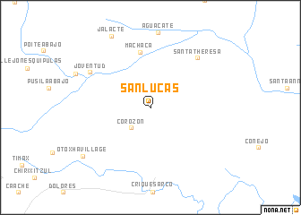 map of San Lucas