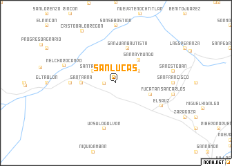 map of San Lucas